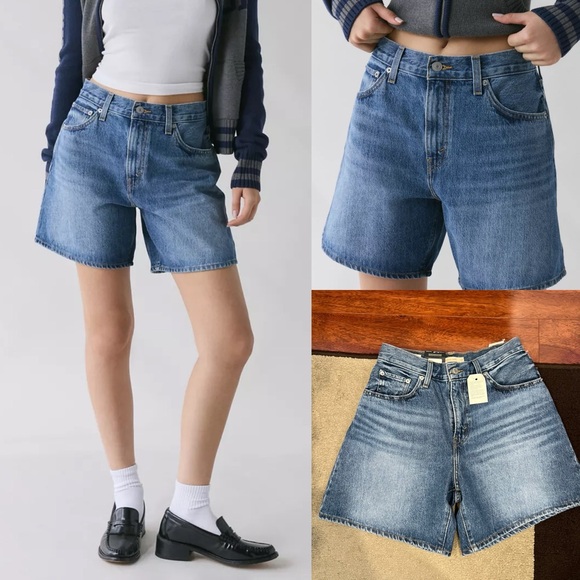 Levi’s High Rise Baggy Shorts - Picture 1 of 6